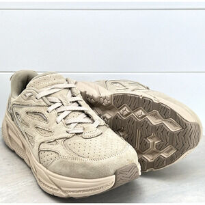 Hoka One One Elite Terrain Clifton L Suede Running Shoes SSDD Mens 9.5 NEW